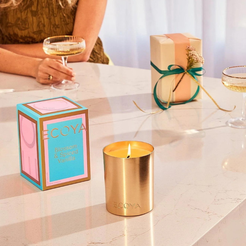 Blossom & Spiced Vanilla Goldie Candle Holiday Collection