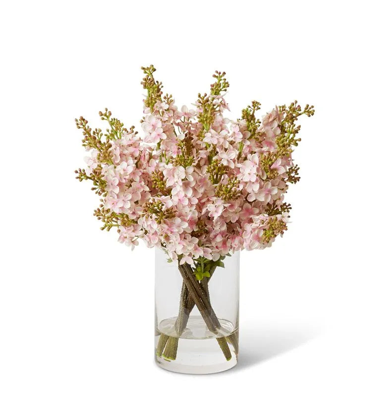 Lilac Cylinder Vase Pink