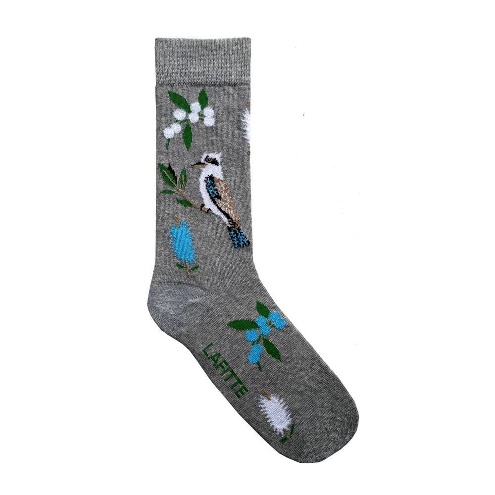 Kookaburra Grey Marle Socks