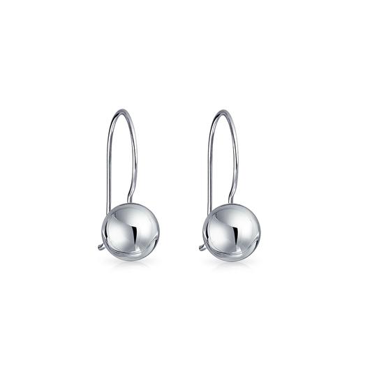 Hook Ball Earrings 10mm