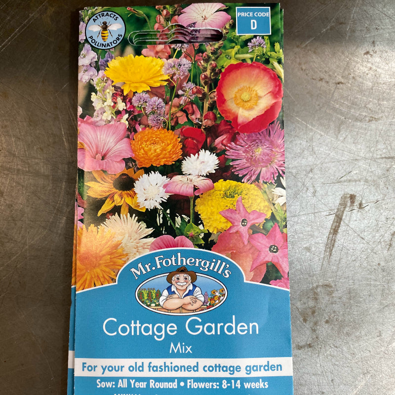Cottage Garden Mix Seeds Mr Fothergill’s