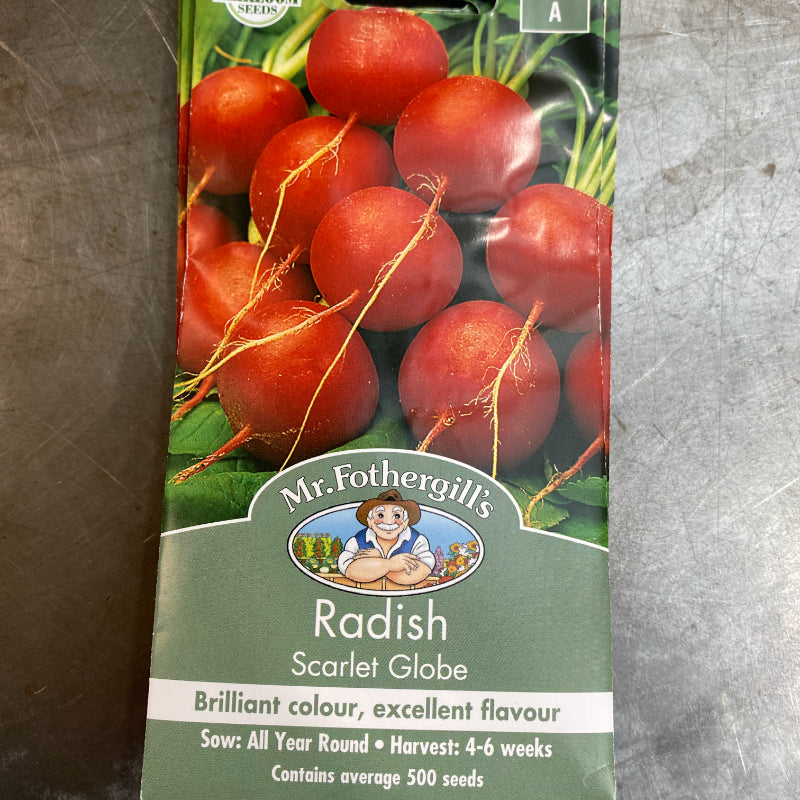 Radish Scarlet Globe Seeds