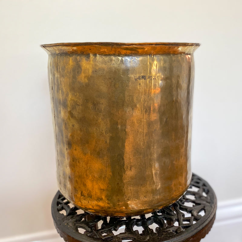 Brass Pot with Lip