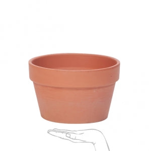 Squat Cone Terracotta Pot