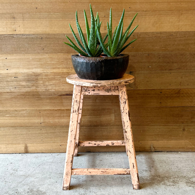 Pink Vintage Stool