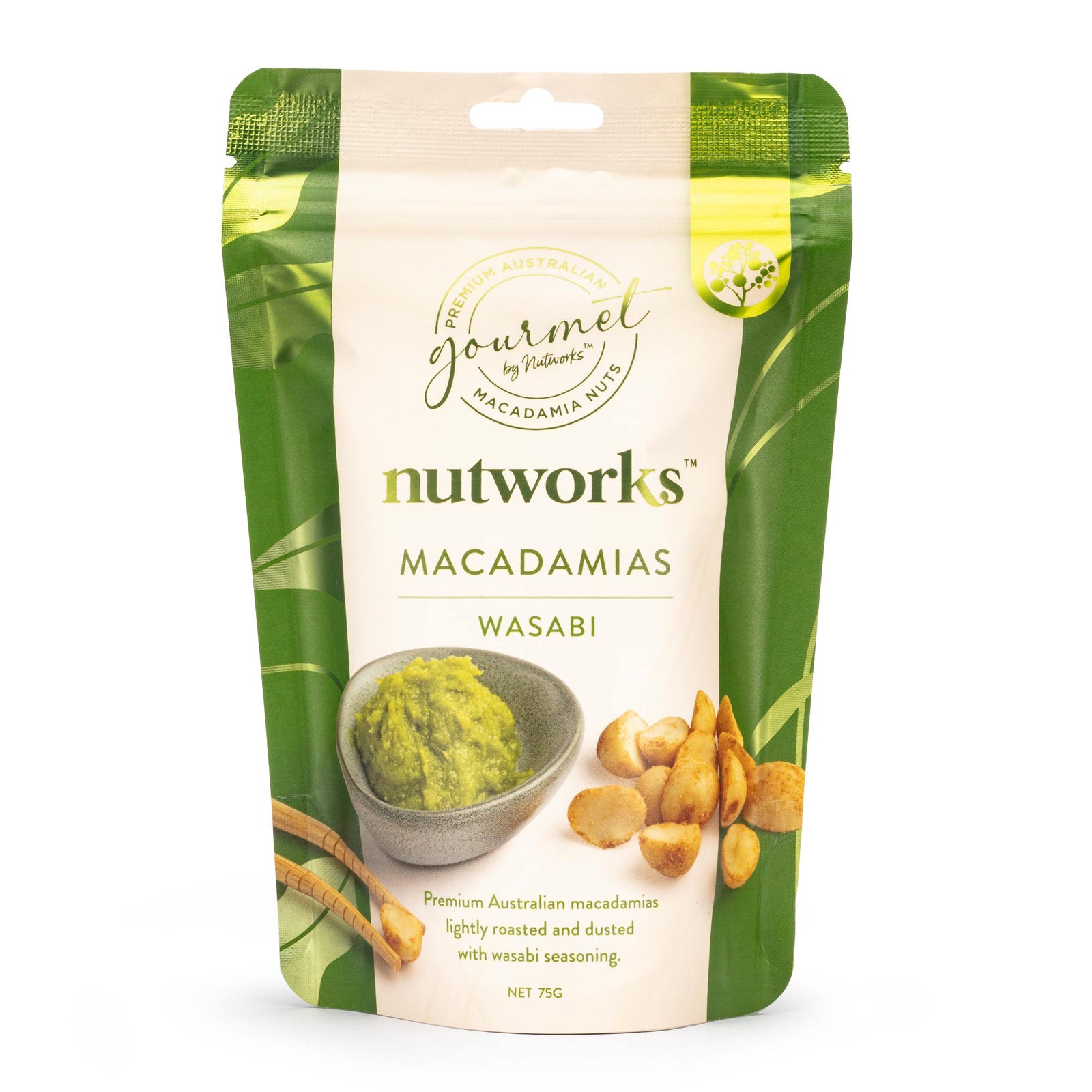 Nutworks Wasabi Macadamias