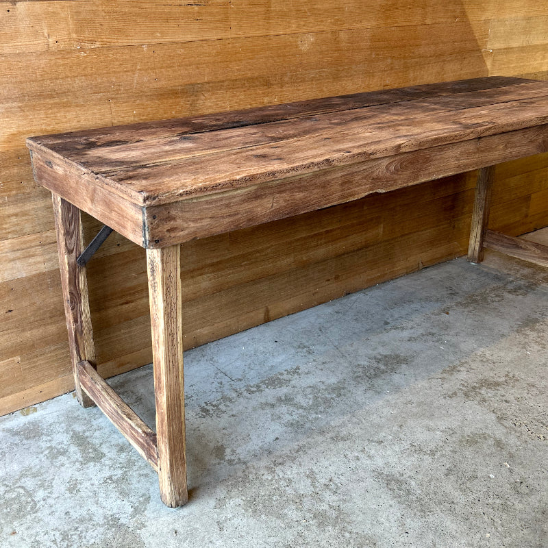 Rustic Wooden Folding Table