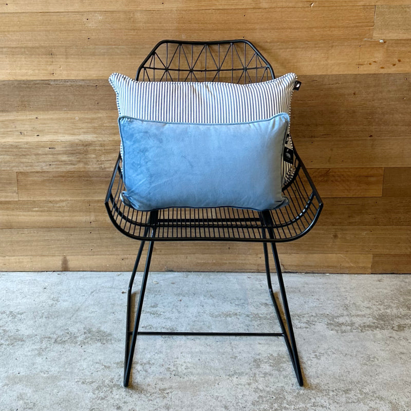 Black Powder Coated Outdoor Chair