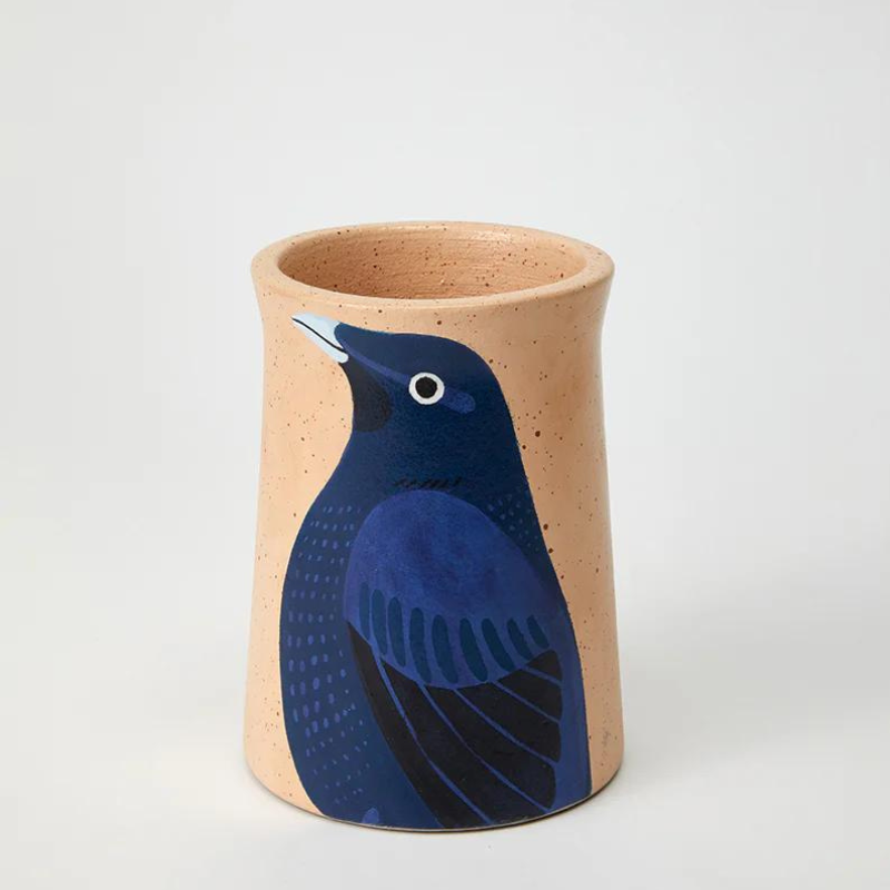 Aerial Bowerbird Vase