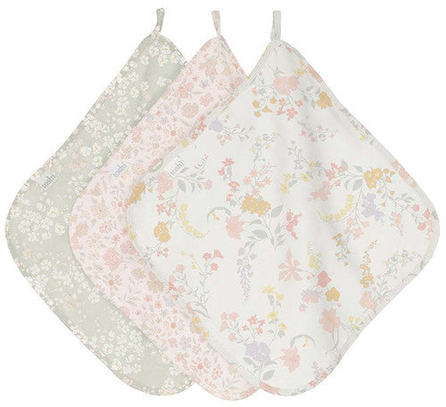 Baby Washcloth Muslin 3 pieces