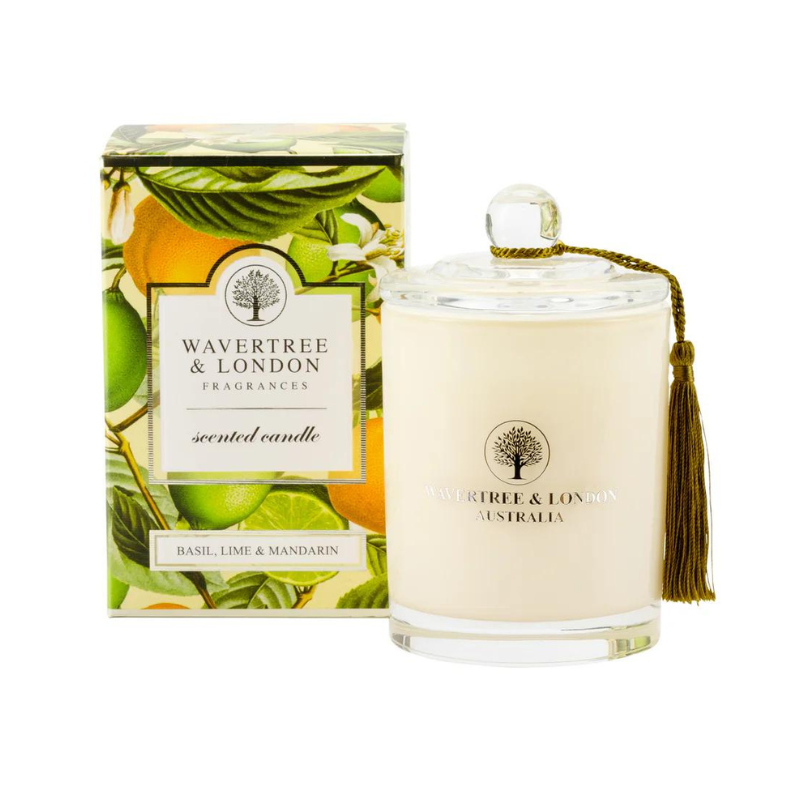 Basil, Lime & Mandarin Candle