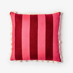 Big Stripe Cerise Cushion 60cm