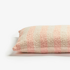 Boucle Stripe Soft Pink Cushion 60cm