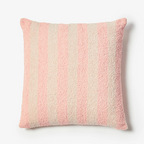 Boucle Stripe Soft Pink Cushion 60cm