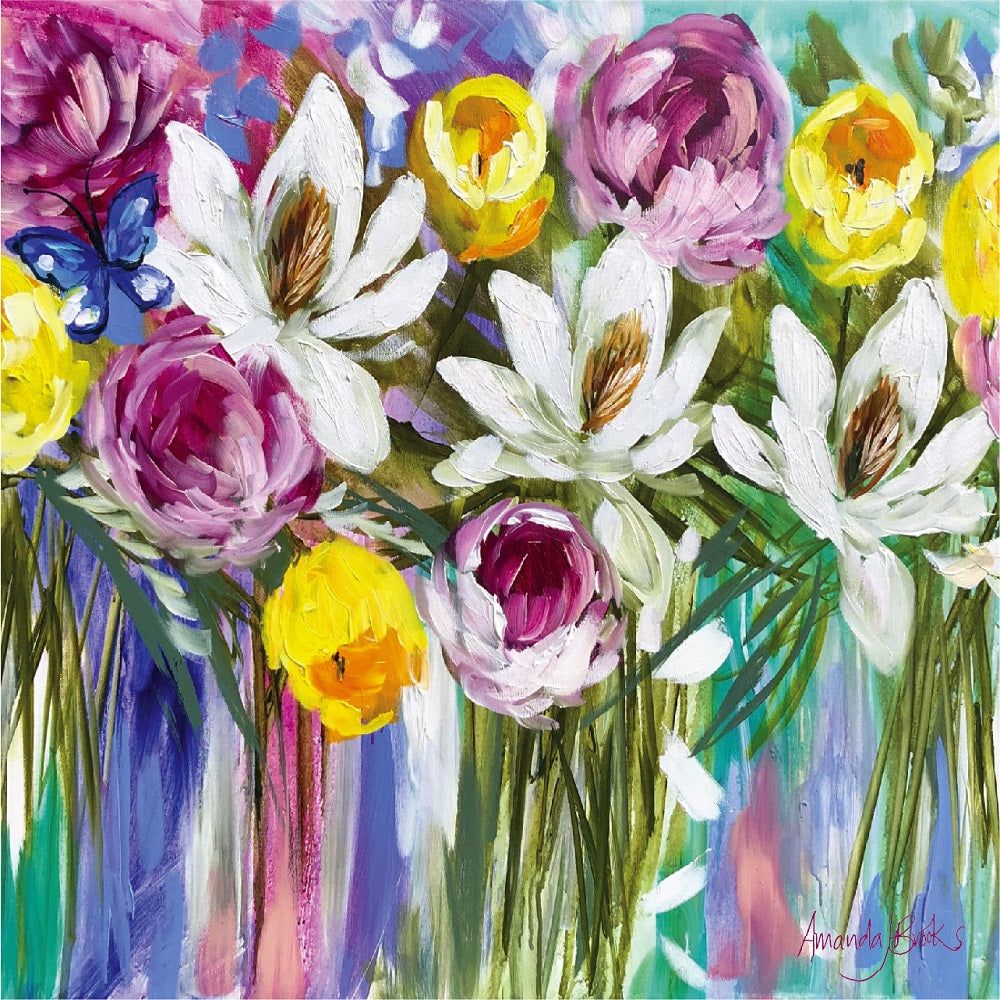 Spring Bouquet & Butterfly’s Coasters
