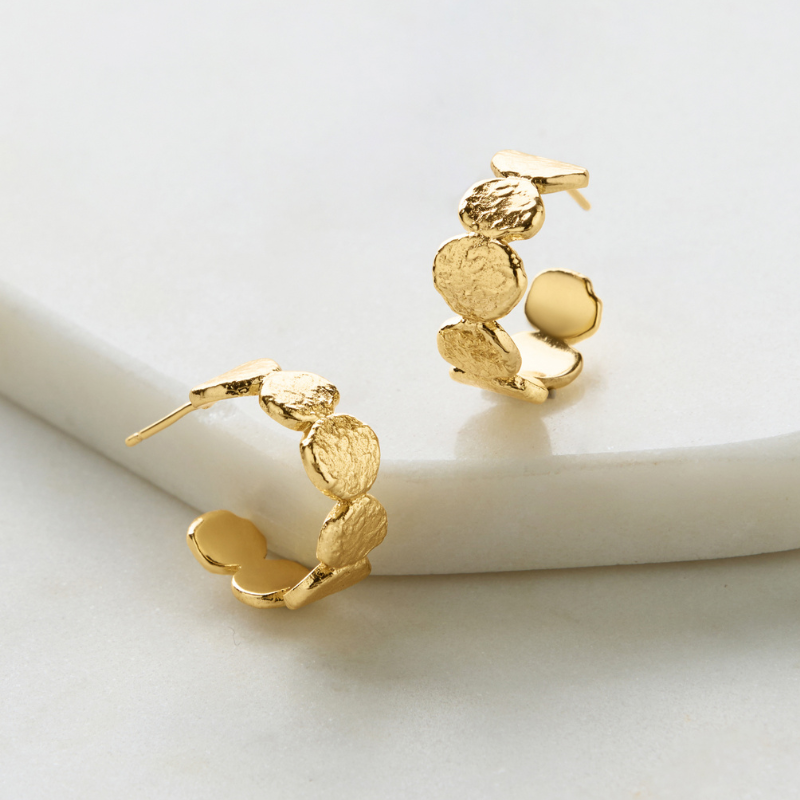 Chloe Hoop Gold