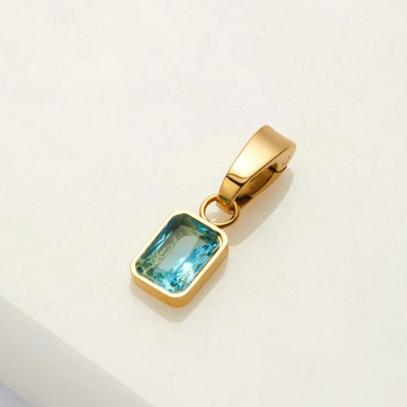 Crystal Charm Blue