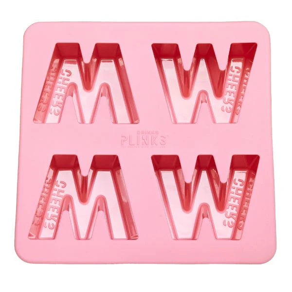 M is for Mum Pink Silicone Tray