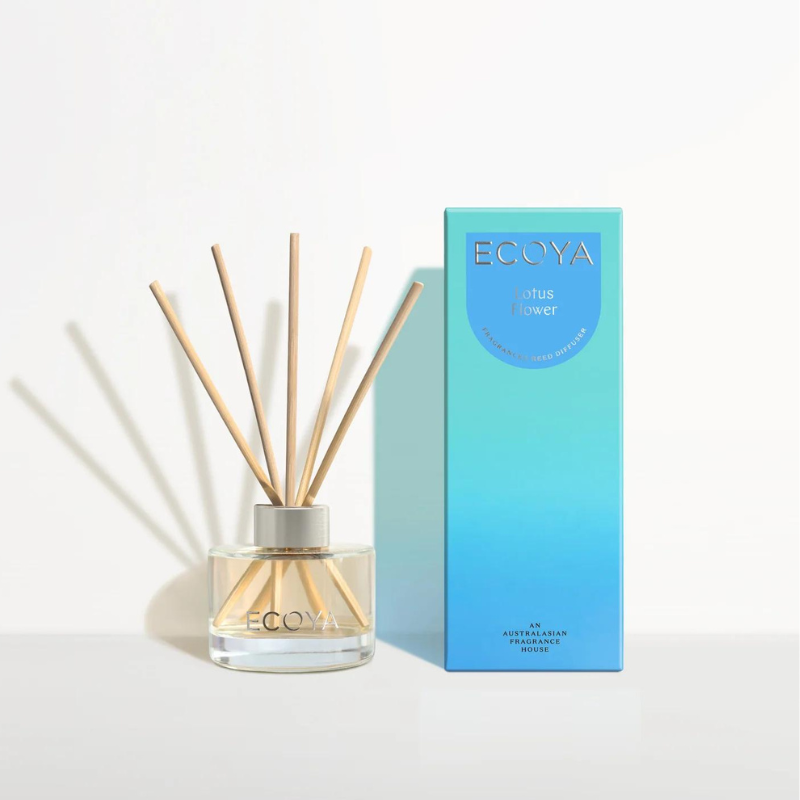 Ecoya Mini Reed Diffuser Lotus Flower