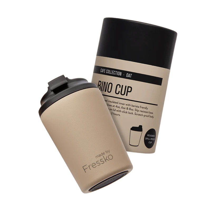 Reusable Coffee Bino Cup 8oz