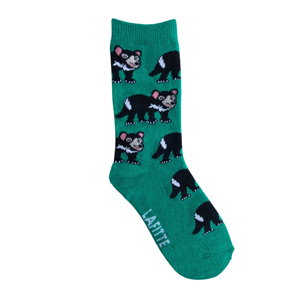 Kids Tasmanian Devil Socks