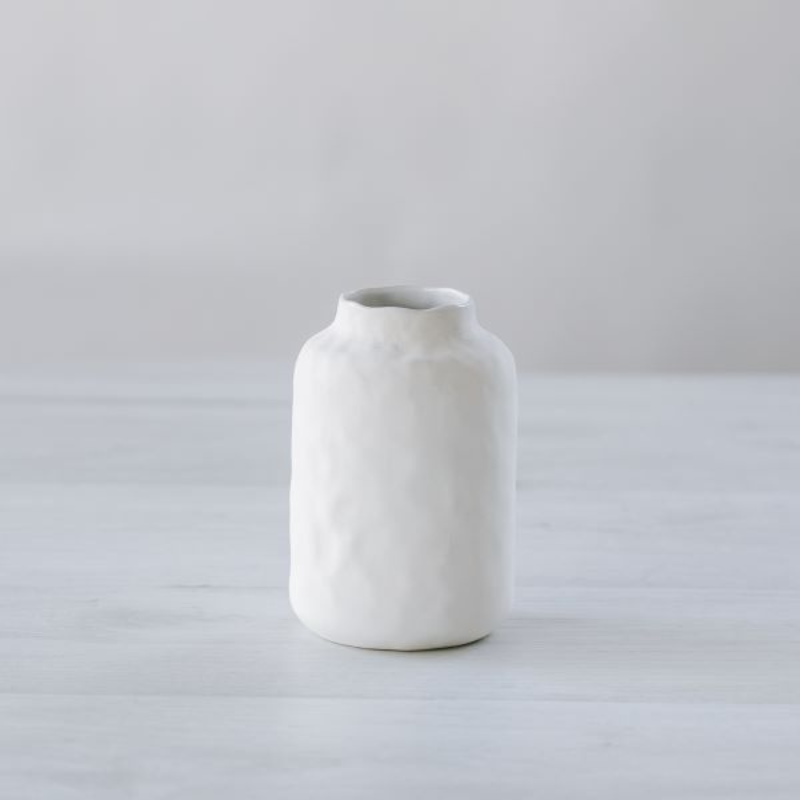 Flax Vue Vase White