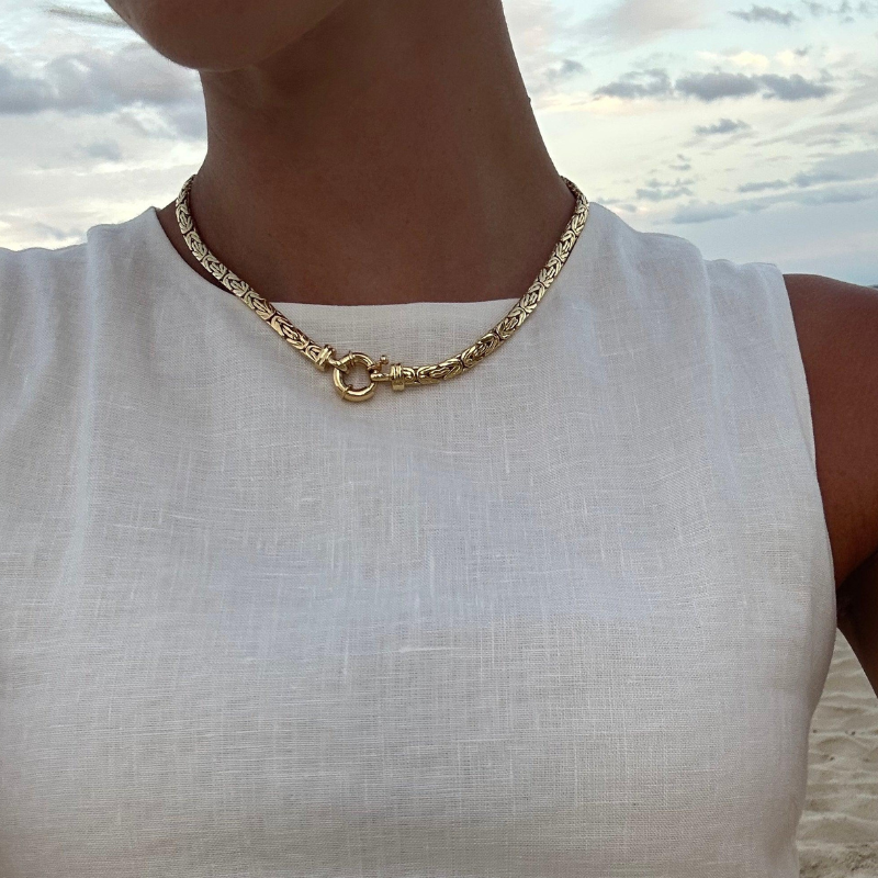 Natalie Necklace Gold