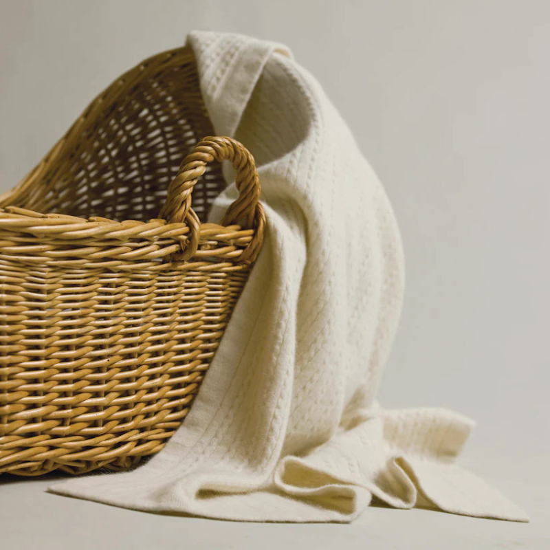 Possum Heirloom Baby Blanket