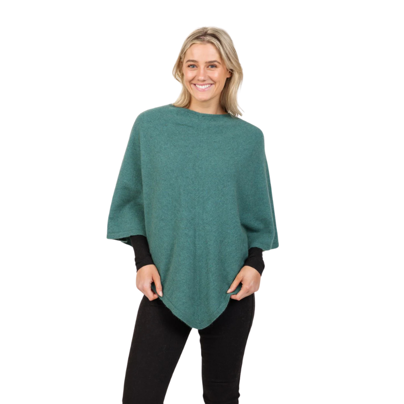 Possum Merino Poncho