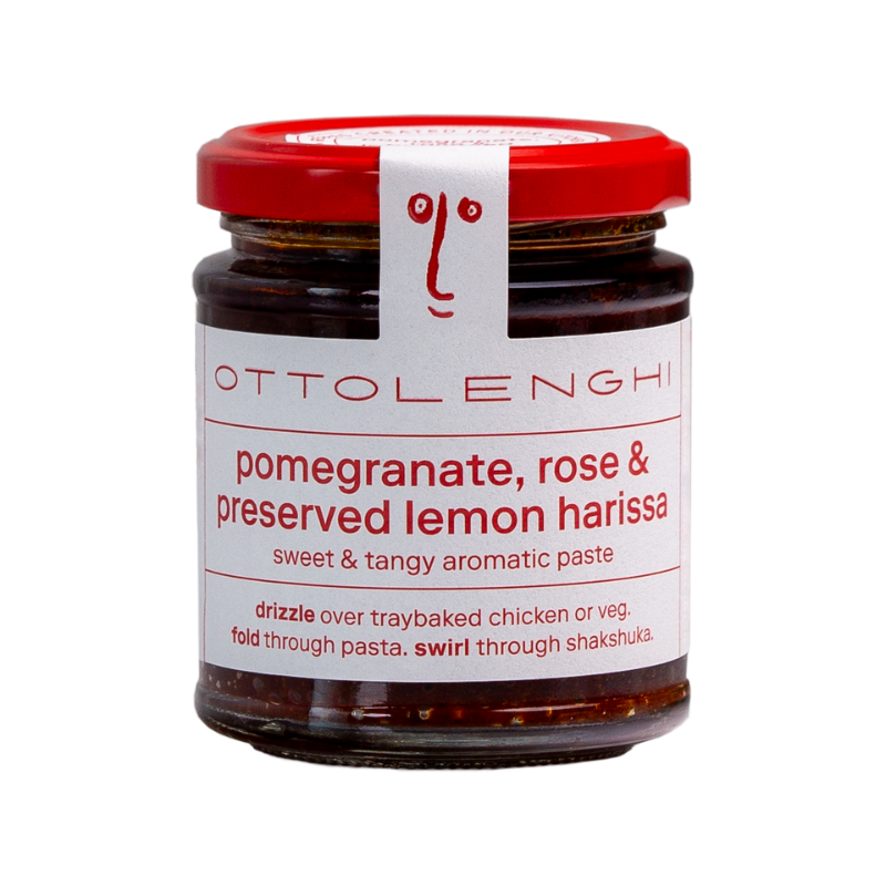 Ottolenghi Rose, Pomegranate and Lemon Harissa