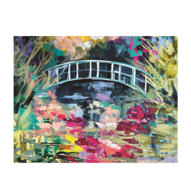 Monet Memories Glass Board