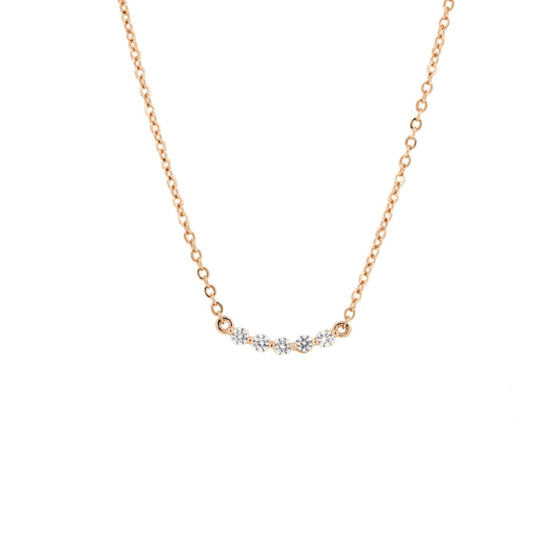 Rose Gold Emmy Necklace