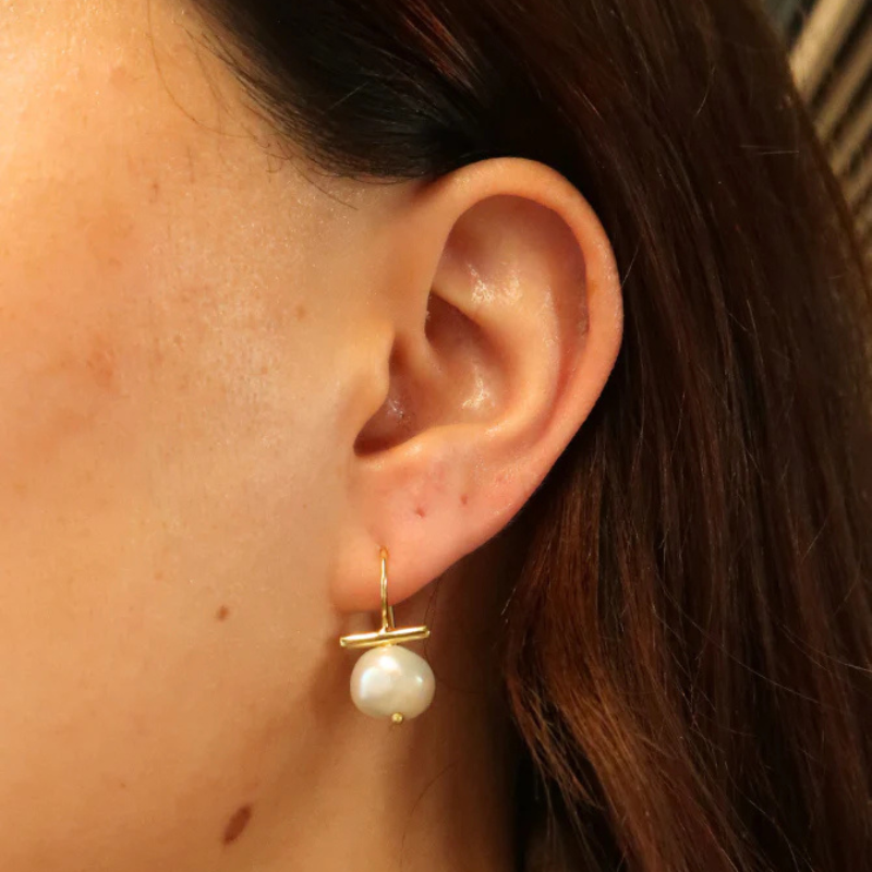Sierra Earring Pearl