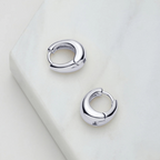 Steph Hoop Silver Medium