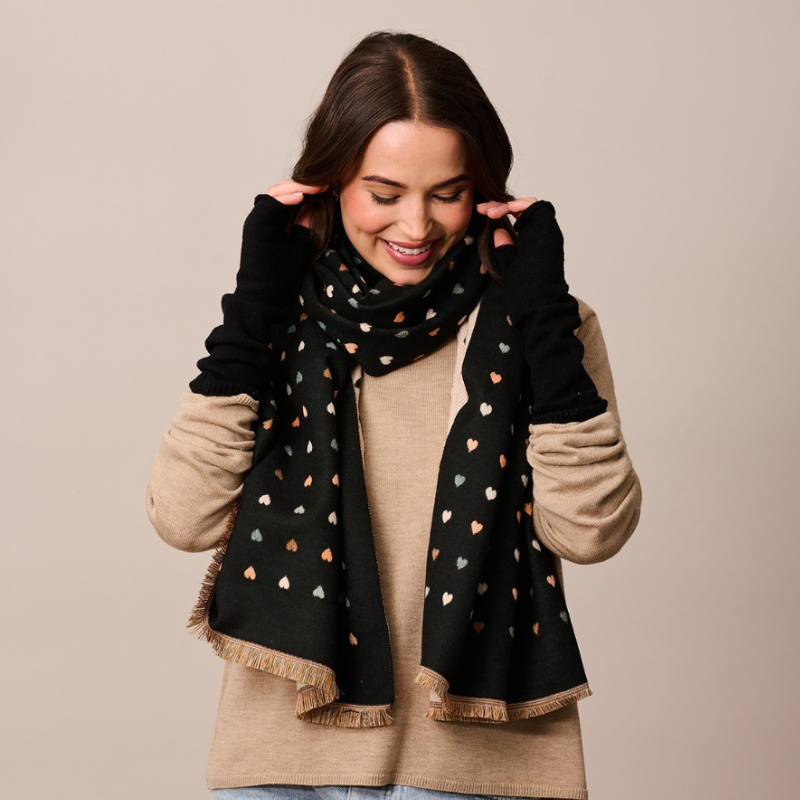 Long Fingerless Mittens