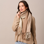 Patch Knit Scarf