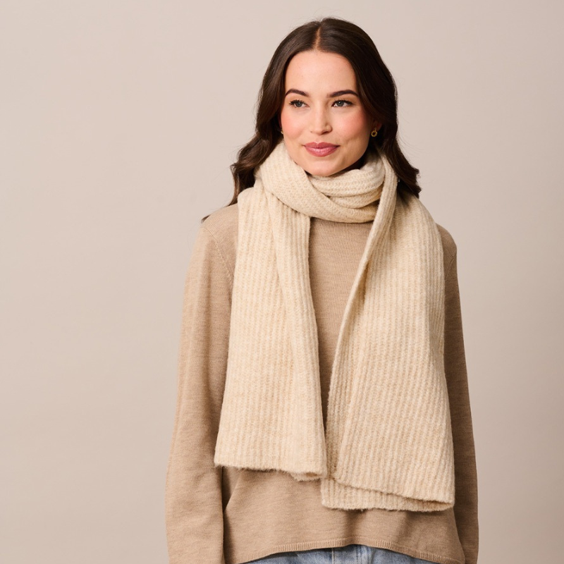 Ribbed Scarf