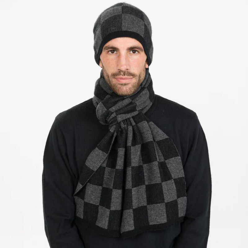 Chequerboard Scarf