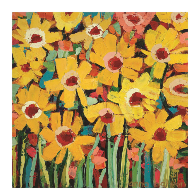Jaya’s Daisies Coaster