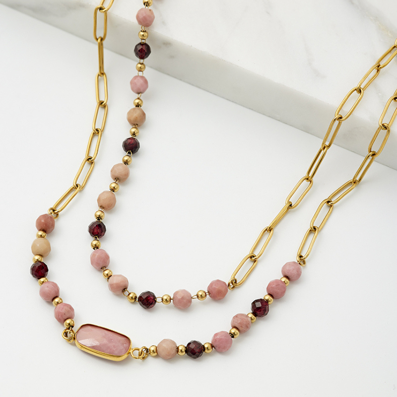 Riley Necklace Rouge