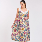 Arabella Nightie V-Neck Lace Floral MD-410F9