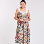 Arabella Nightie V-Neck Lace Floral MD-410F9