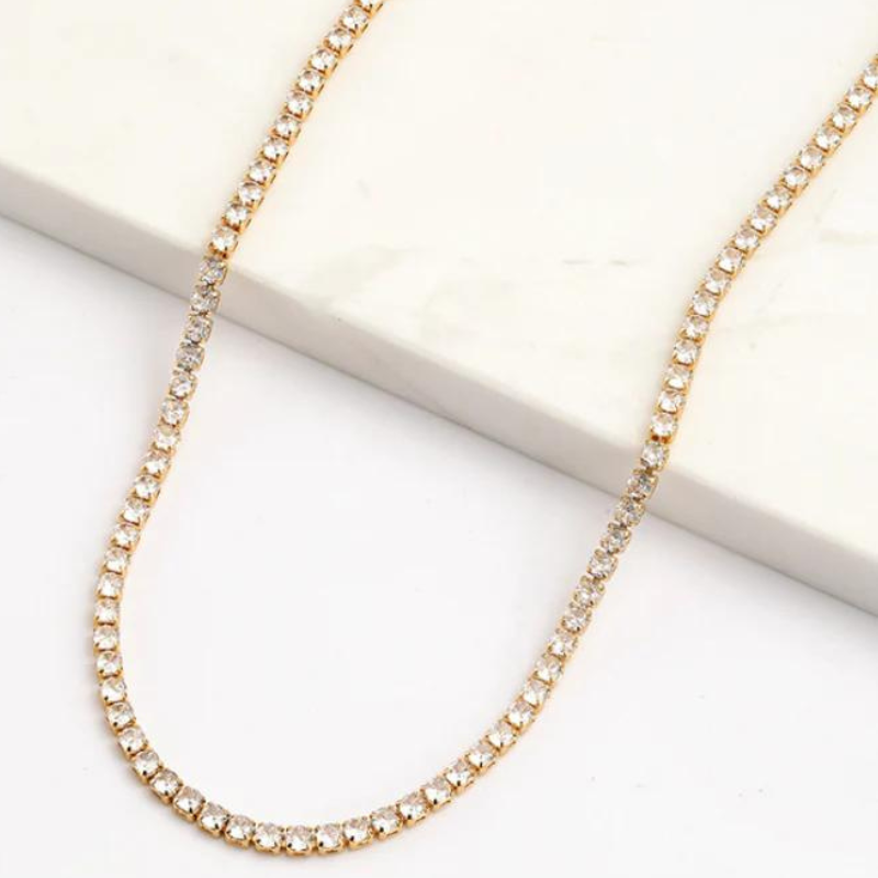 Bronte Tennis Necklace