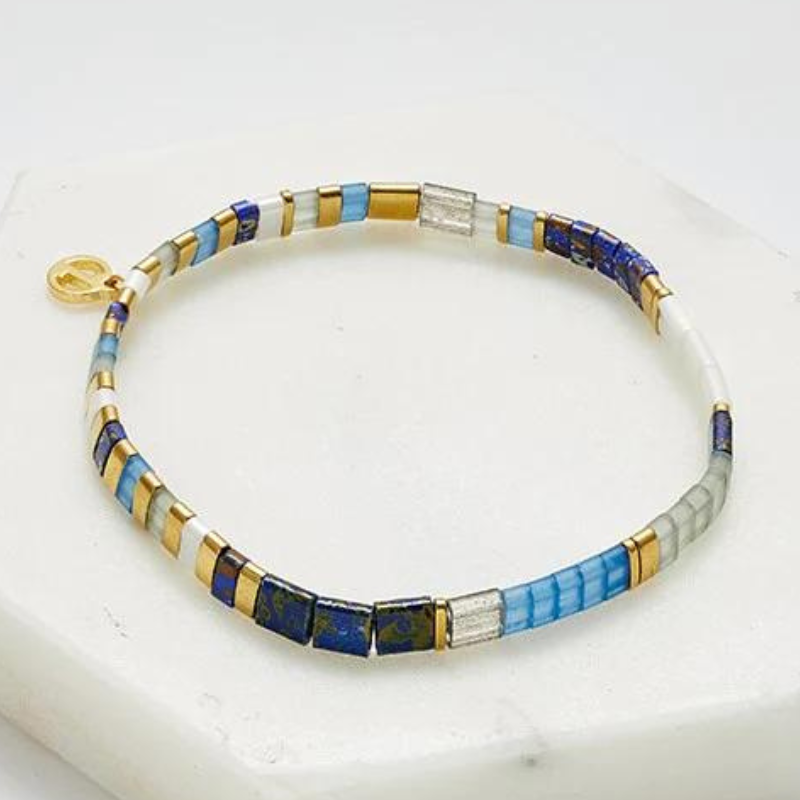 Tile Bracelet Navy Zafino
