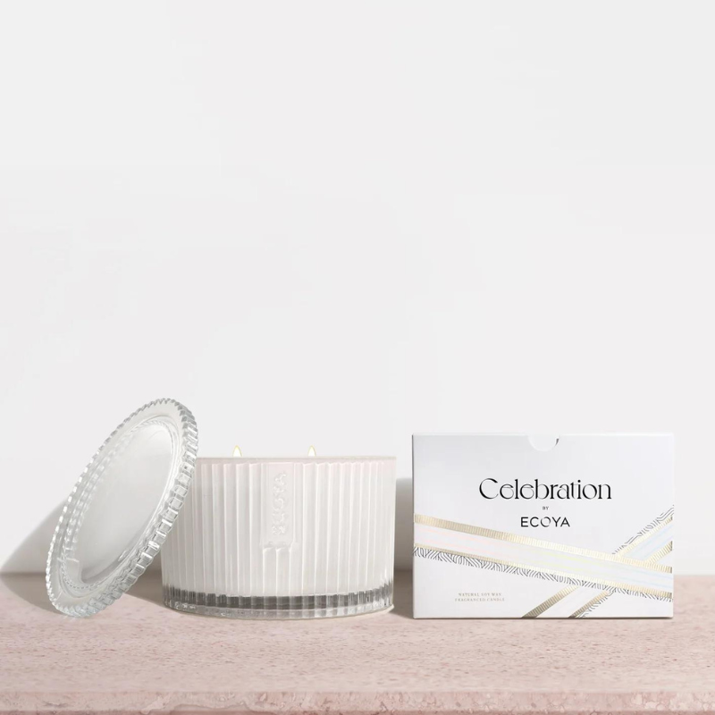 White Musk & Warm Vanilla Grand Celebration Candle