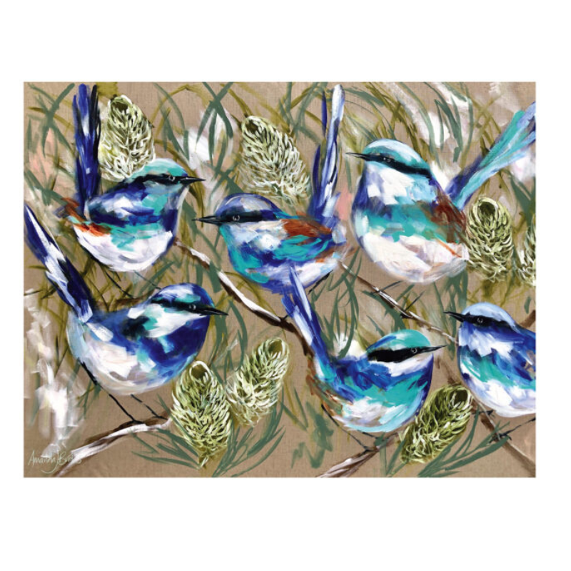 Blue Wrens Placemat