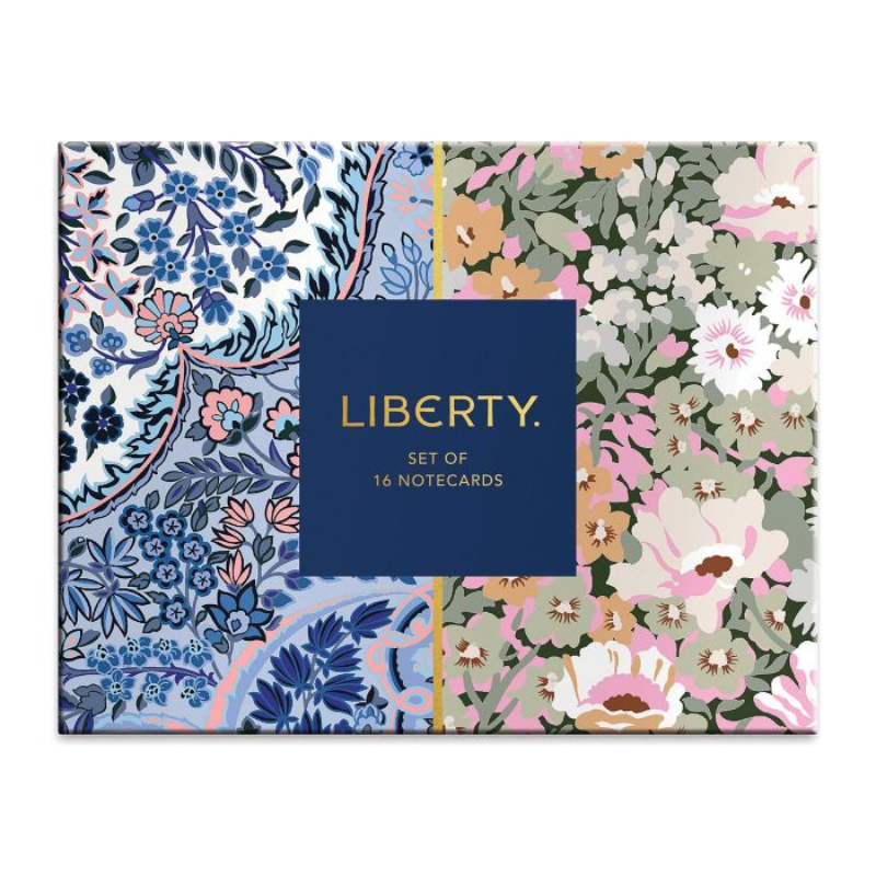 Liberty Floral greeting Card Notecard Set