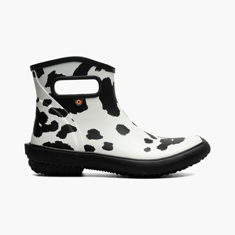 Patch Ankle Boot Cow