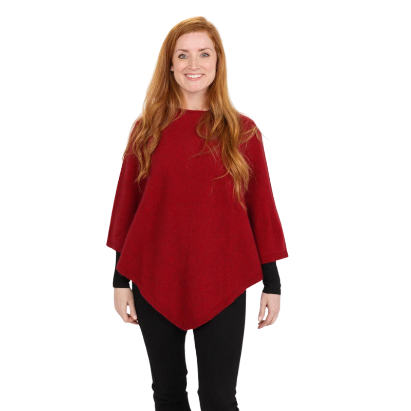 Possum Merino Poncho