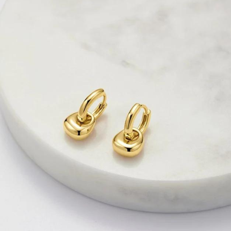 Sadie Hoop Gold Zafino